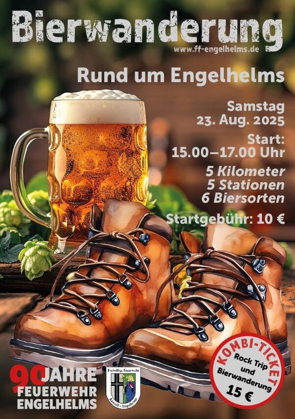 90JahreFFWEngelhelmsBierwanderung