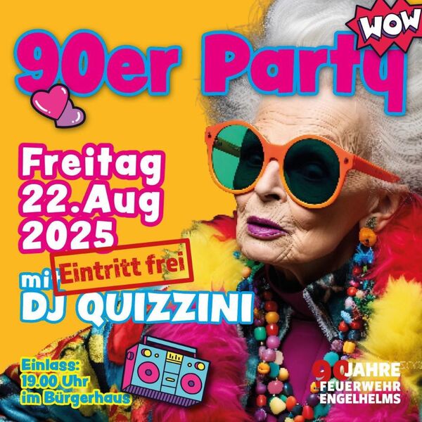 90JahreFFWEngelhelmsDisco