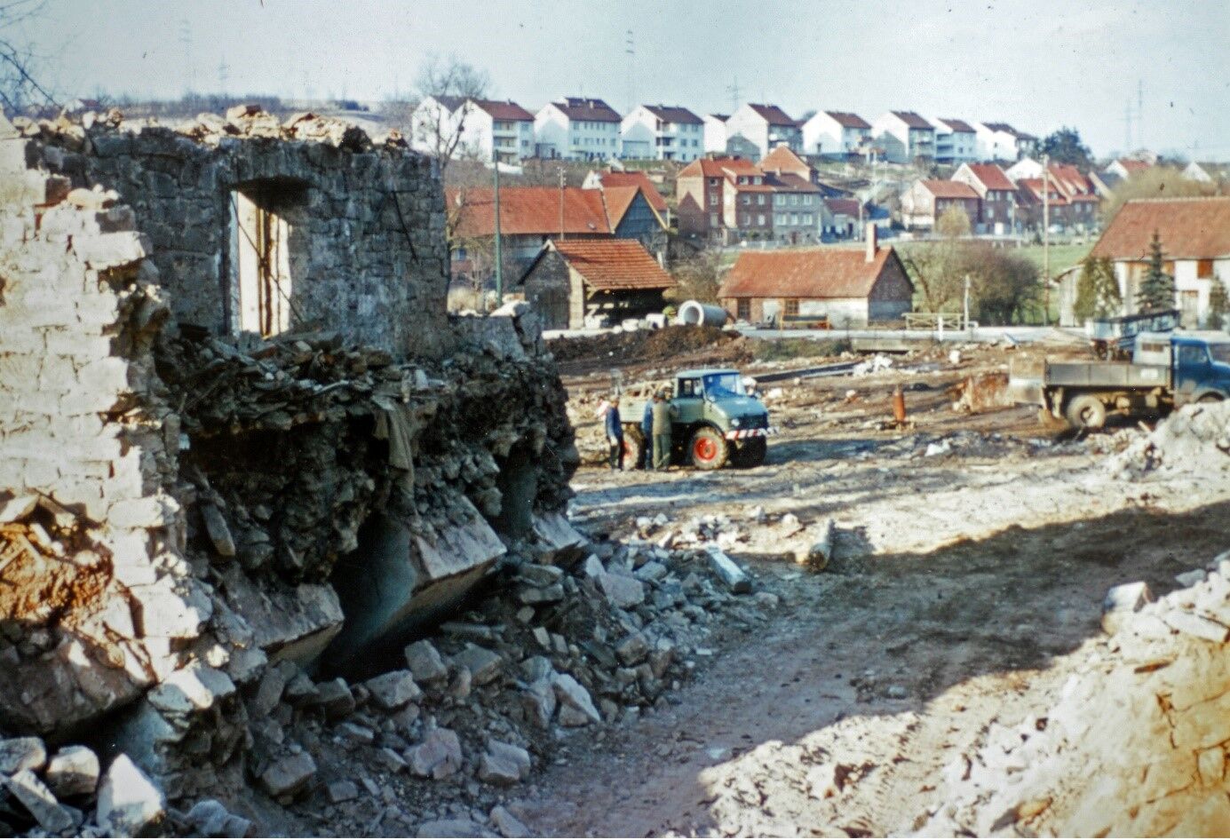 Abbruch im Jahr 1965