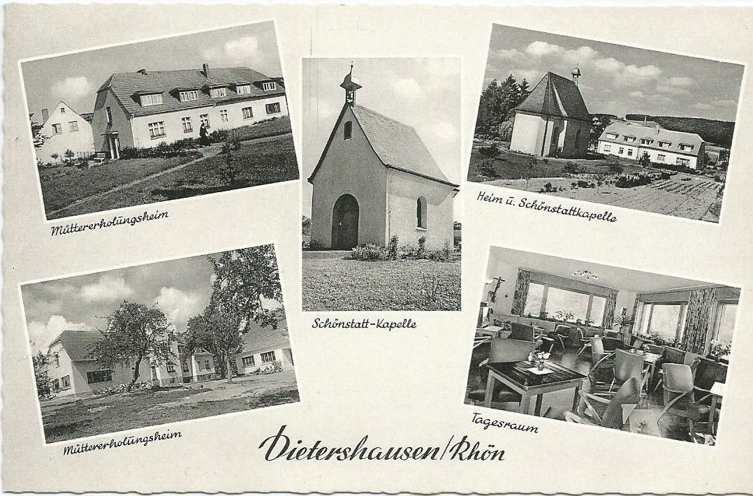 alte Postkarte Dietershausen