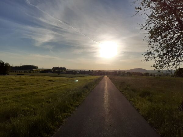 Blick vom Kohlgrunder Ring nach Wisselsrod