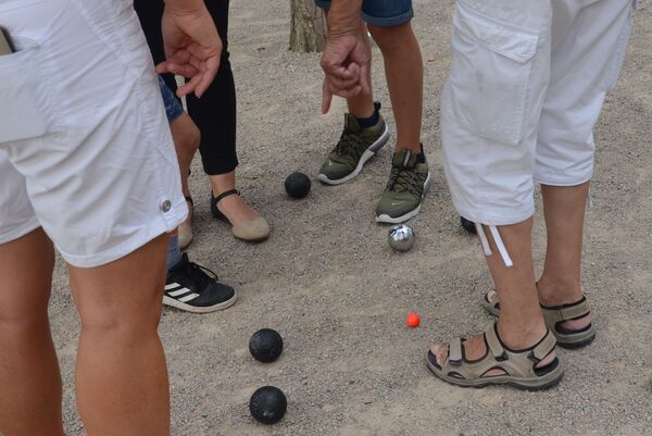 Boule-Spieler