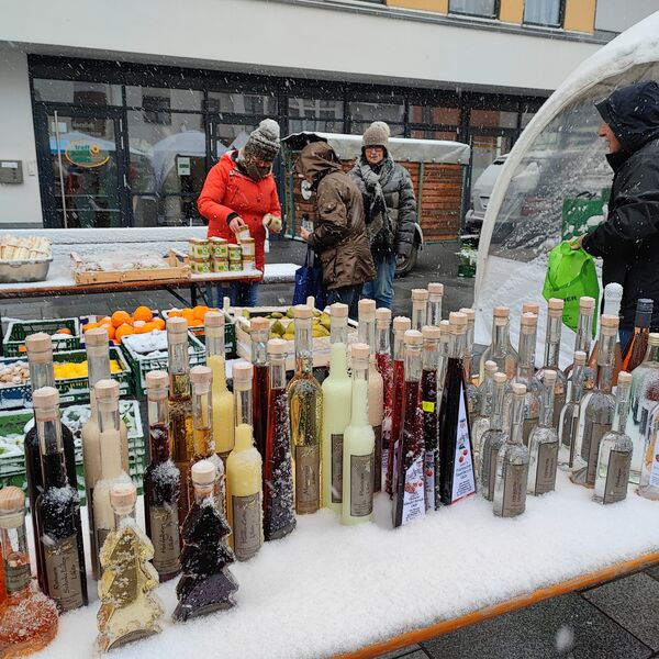 Bürgerfest im Schneegestöber 2