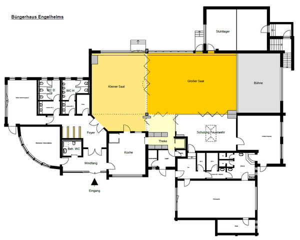 Bürgerhaus Engelhelms - Schema