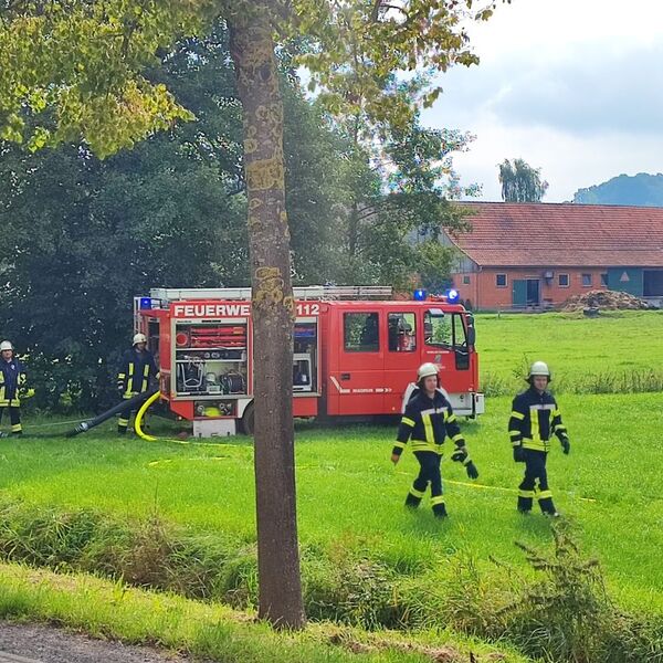 Einsatzübung am Samstag Foto 1