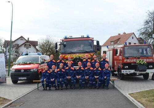 Einweihung LF 10 KatS und MTW Freiwillige Feuerwehr Engelhelms 1