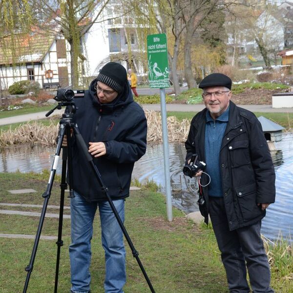 Enthüllung Denkmäler Grezzbachpark 34