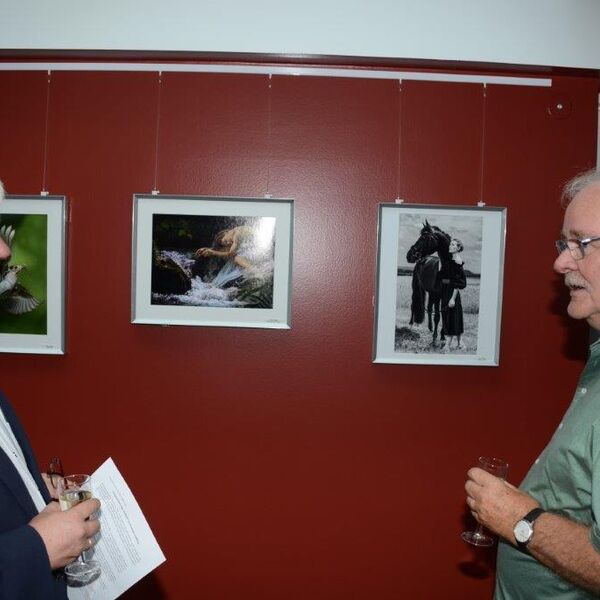 Eröffnung der Fotoausstellung im Rathaus 14