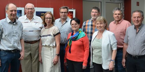 Fotografen Gruppenfoto