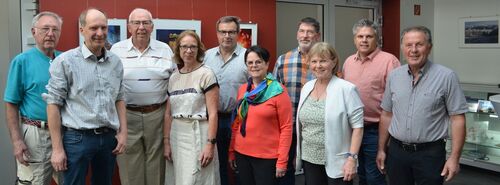 Fotografen Gruppenfoto