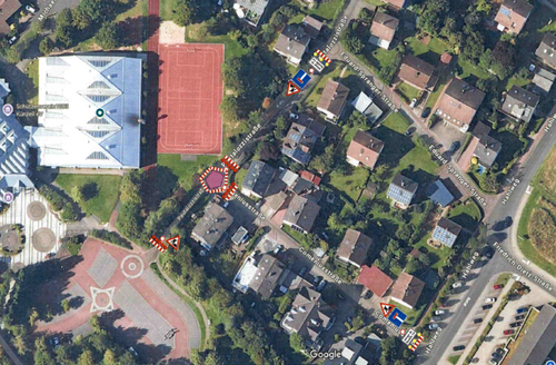 Genehmigung Straßensperrung Pestalozzistraße und Comeniusstraße vom 04.08.2025 -