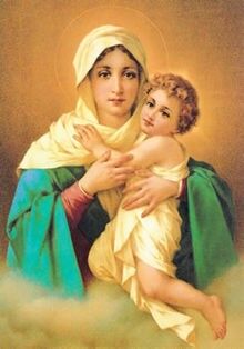 Gnadenbild der Mutter Gottes mit Jesuskind