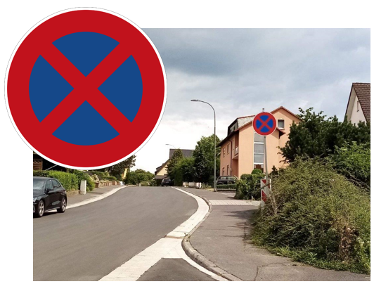 Haltverbot K 52 Keuloser Straße