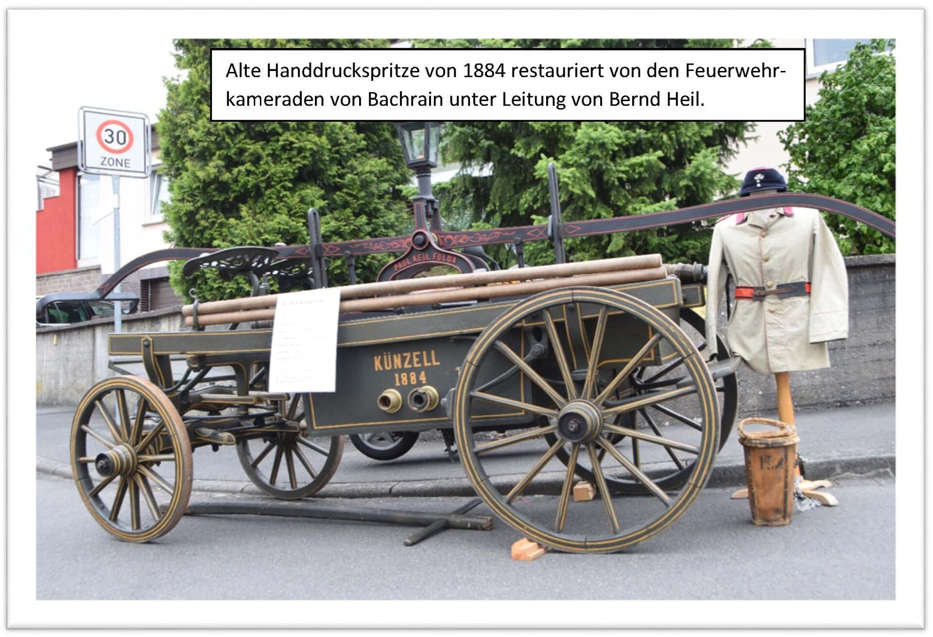 Handdruckspritze von 1884