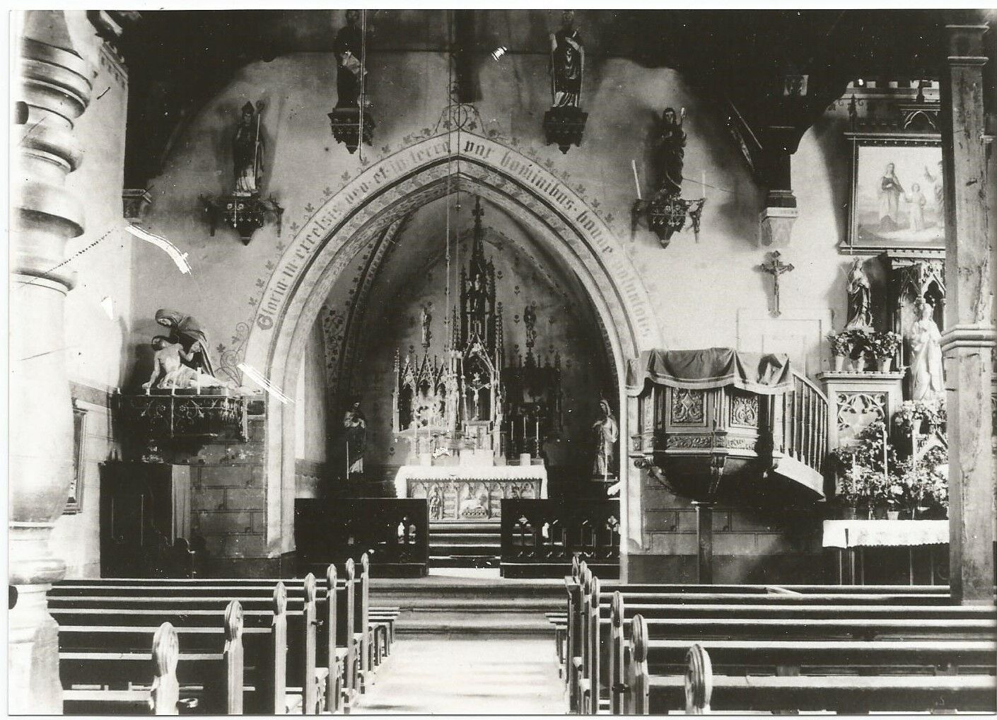 Innenansicht um 1900