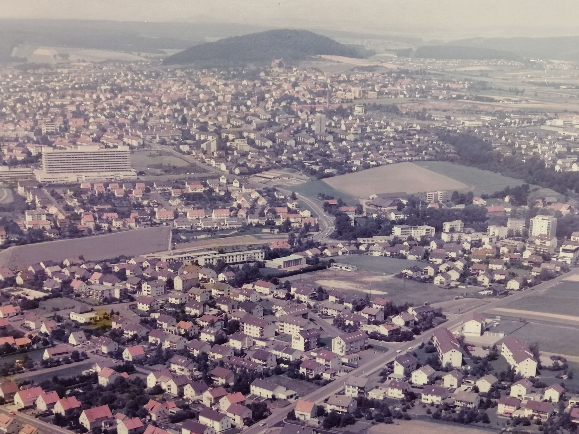 Künzell Luftaufnahme ca. 1978