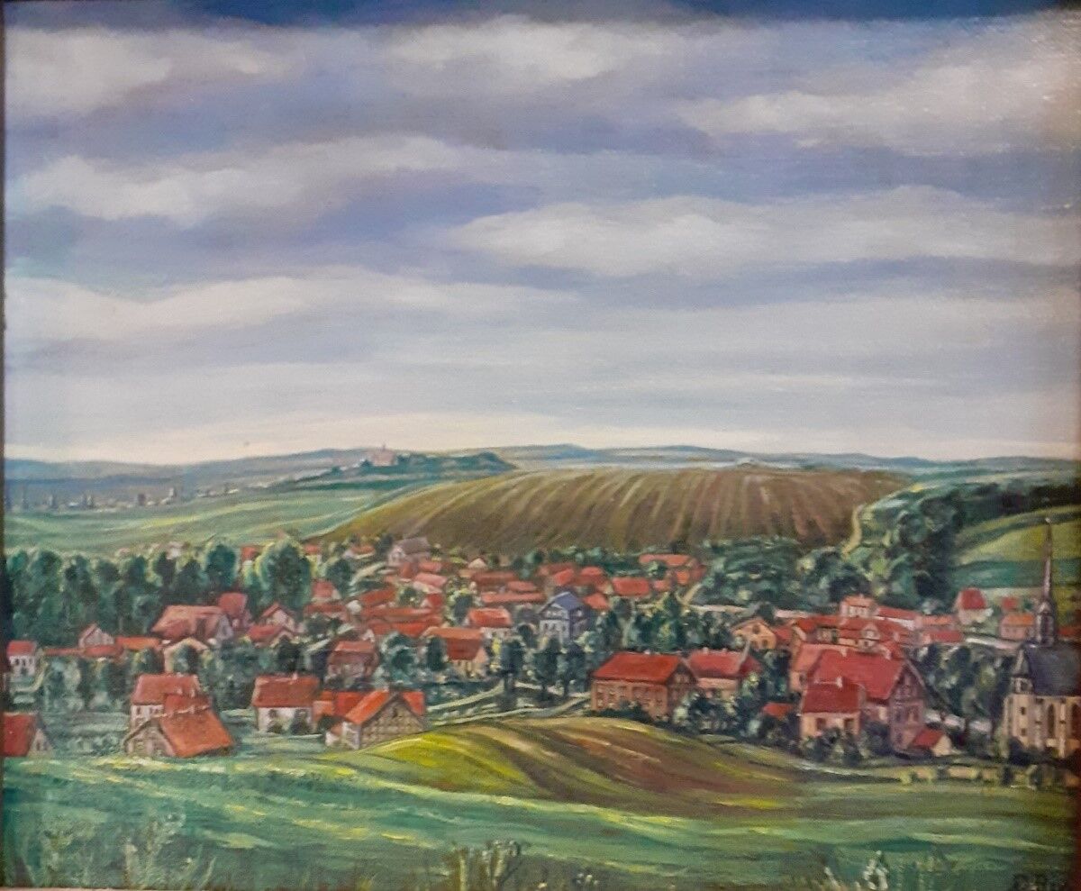 Künzell um 1922, unbekannter Maler