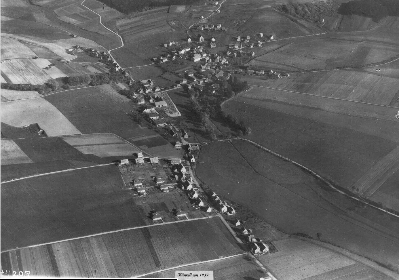 Luftaufnahme von 1937