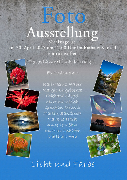 3 Plakat Fotoausstellung Rathaus 2025