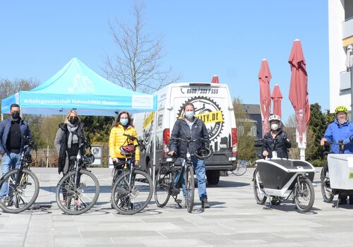 Radfahren neu entdecken Gruppenfoto