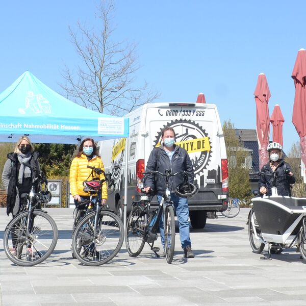 Radfahren neu entdecken Gruppenfoto