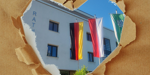 Rathaus mit Herz