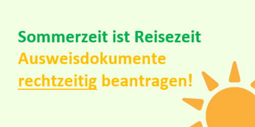 Sommerzeit Ausweiszeit