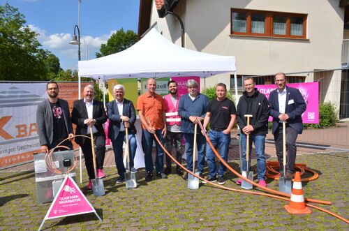 Start Glasfaserausbau in Dietershausen