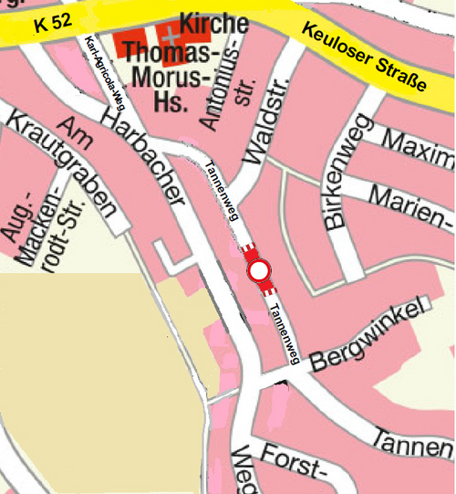 Vollsperrung Tannenweg