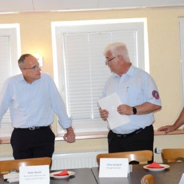 Zujwendungsbescheid für Feuerwehrhaus Dietershausen 13